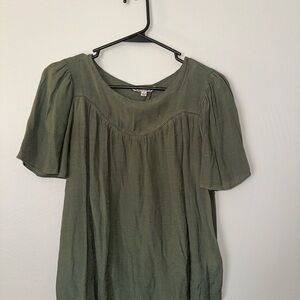 Nanette Lepore Forest Green Blouse
